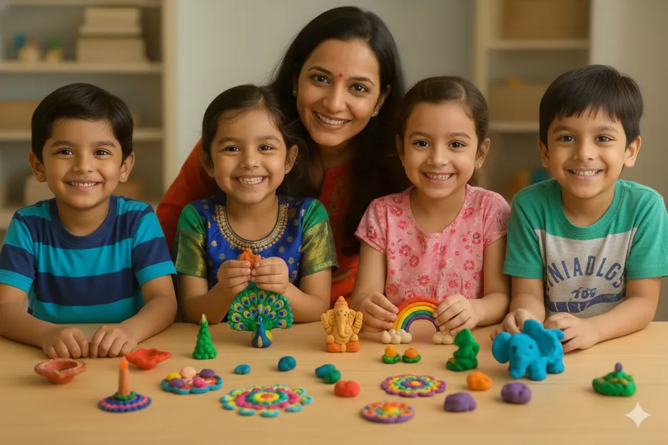 Kids Clay Modelling Course Level 1-12 in Chennai