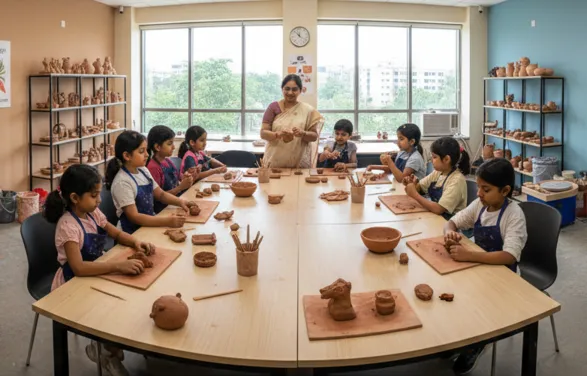 Seasonal Clay Holiday Camps for Children Chennai