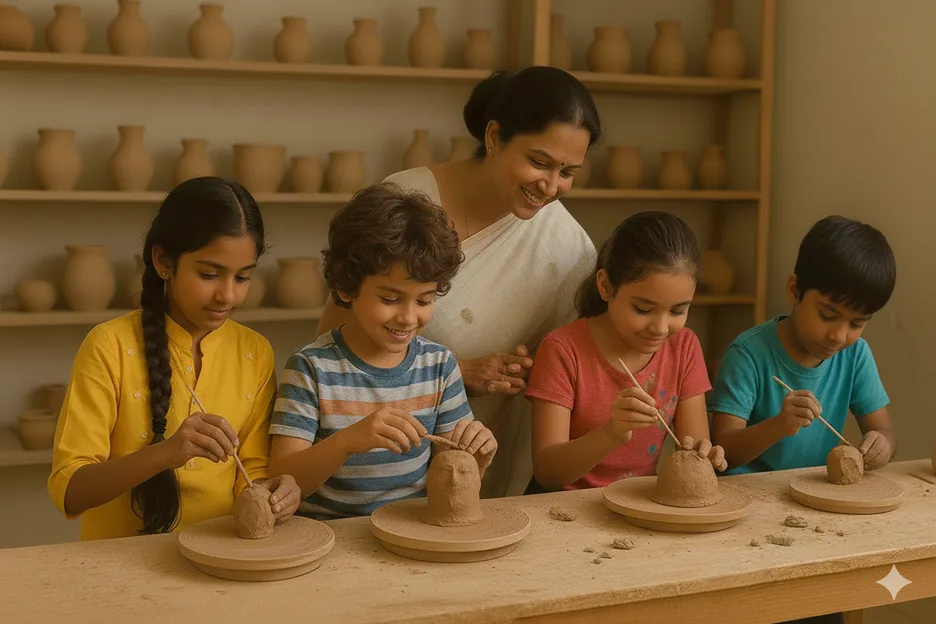 Ceramic Sculpting Course with Kiln Firing Chennai