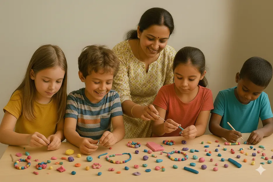 Polymer Clay Jewellery Making Class Chennai