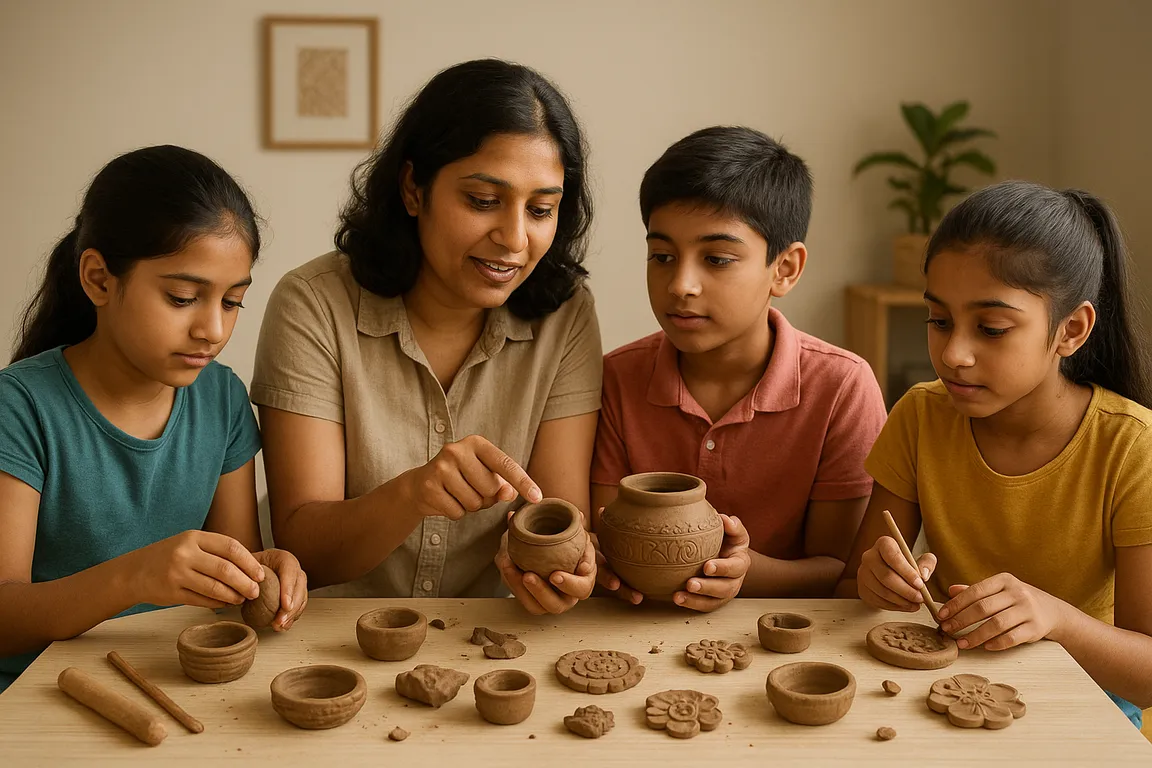 Home Decor Clay Crafts Workshop Chennai