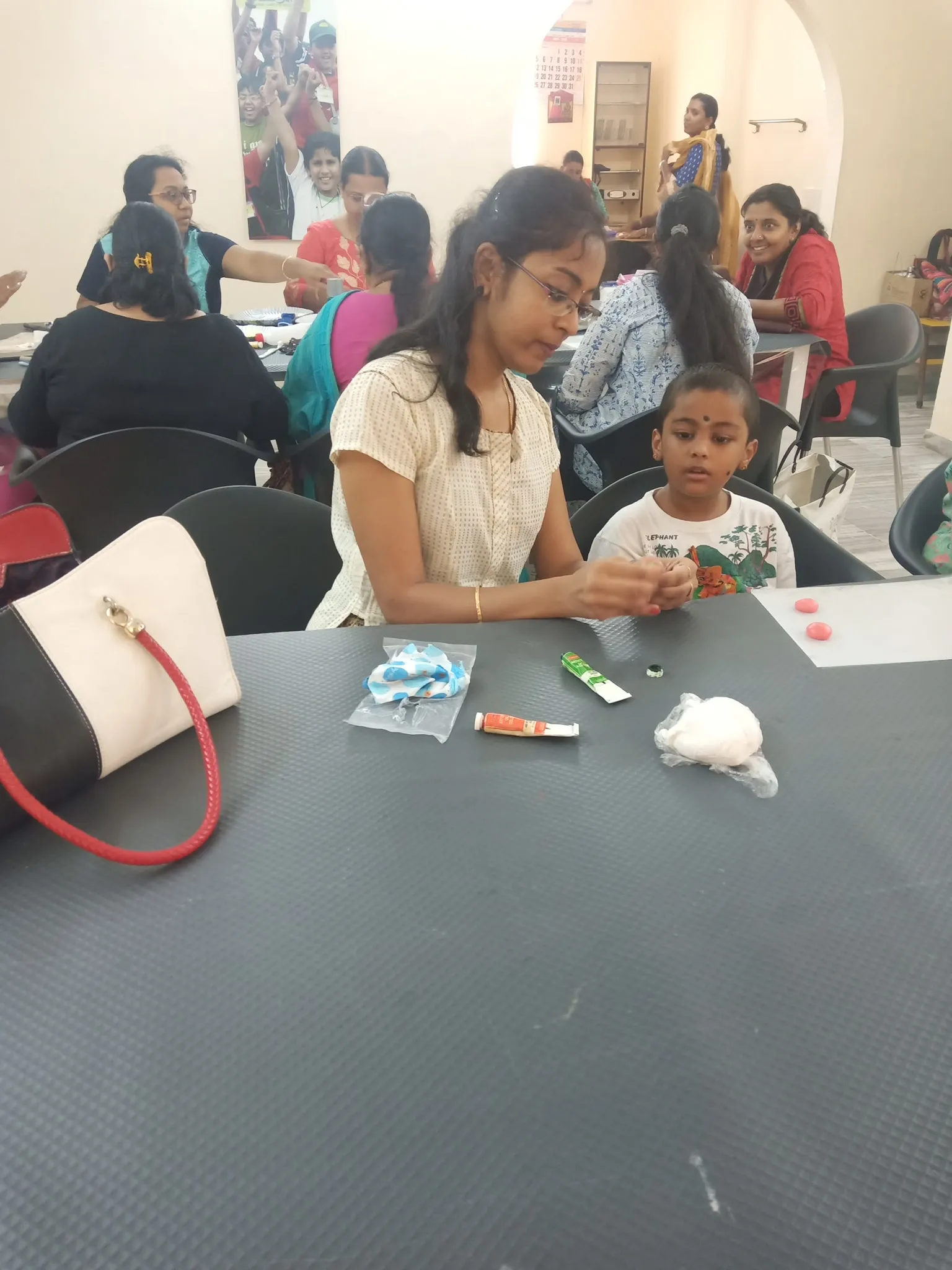 advanced clay sculpture by student